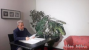 La Segretaria - Sex Movies Featuring Miss Mina Pornostar