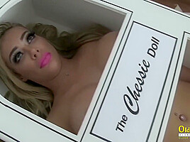 Lacey Starr In Receives A New Life-size Sex Toy