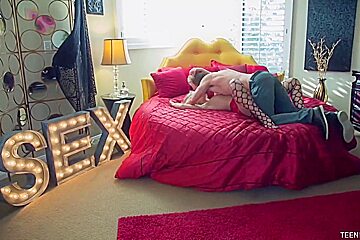 Lady Scarlet, Scarlet Red And Christina Black - Horny Adult Scene Stockings Great Will Enslaves Your Mind