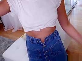 Latina Stepdaughter Jerks