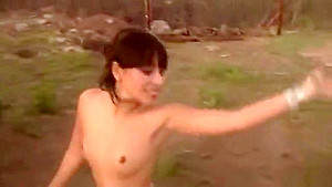 Latina fools around outside - Latin-Hot