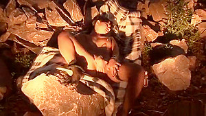 Latina fools around outside - Latin-Hot