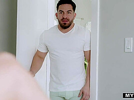 Lazy Stepson Incentivized By Sloppy Blowjob