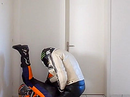 Leather biker 1