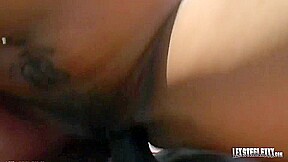 Lexington Steele Cumshots On Horny Kaylani Cream's Pretty Face And Mouth!