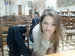 Library girl 989