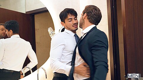Lie To Me Scene Poster on men with Ashton Summers, Dom King
