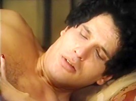 Lois Ayres, Melanie Scott, Herschel Savage in classic xxx scene