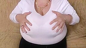 Lotion huge breast