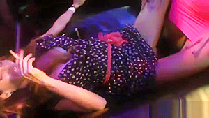 Lovable beauties blow dick and enjoy plowing and gangbang