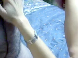 Lovely amateur blonde shared by two guys