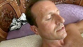 Lucky husband walks in on his wife licking pussy and joins the fun