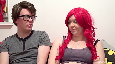 Lucy Lane And Devon Breeze In A Nasty Geeky Threesome