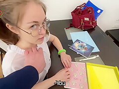 Lustful student 18+ Passes The Exam