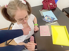Lustful student 18+ Passes The Exam