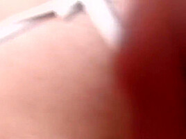 Lusty teen 18+ Masturbates In The Car And