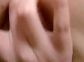 Lusty teen 18+ Masturbates In The Car And
