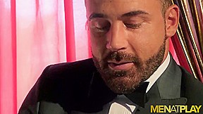 MENATPLAY Suited Men Logan Moore And Teddy Torres Anal Breed
