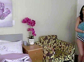 MYLF - Big Boobs Milf Goes Down On Petite Stepdaughter