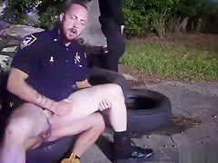 Male cop cock gay first time