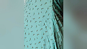 Mallu Girl Wearing Dress In Hostel Room