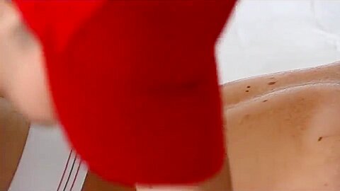 ManRoyale - Oil massage fuck makes hairy twink cum