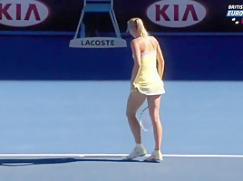 Maria Sharapova SEXY jerk off challenge