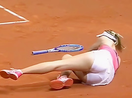 Maria Sharapova SEXY jerk off challenge