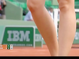 Maria Sharapova SEXY jerk off challenge