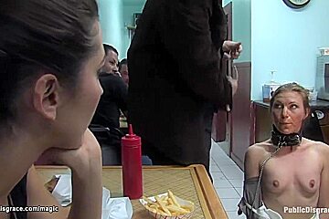 Mark Davis - Babe Pounded In Public Restaurant