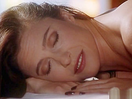 Marvelous Mimi Rogers gets her entire body rubbed