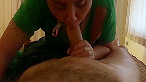 Massage Lady Goes From Massage Straight To Blowjob