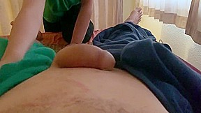 Massage Lady Goes From Massage Straight To Blowjob