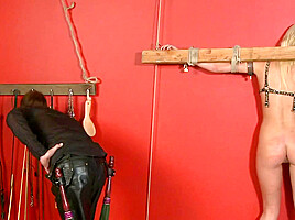 Master Price Spank His Beautiful Blond Submissive Slut - MaledomAustria
