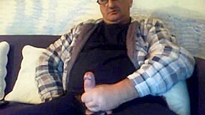 Masturbation on the sofa 1
