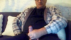 Masturbation on the sofa 1