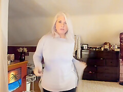 Mature Slut And Her Own Toy - Blonde Bbw And Hot Boy
