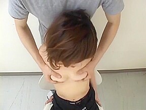 Mature Sweetheart Jerks Off A Hard Dick On Her Tits