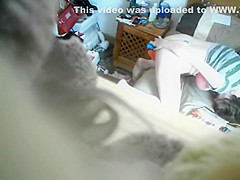 Mature lady caught using two dildos