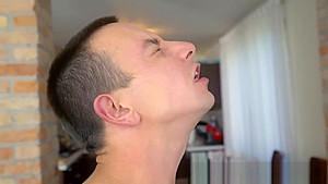Mature woman blows dick