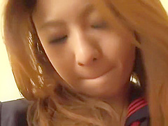 Mellow Japanese young whore Aki Tsugihara in hot amateur sex video
