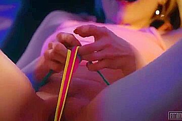Midnight Intimate Game - Rebeka Black And Rebecca B