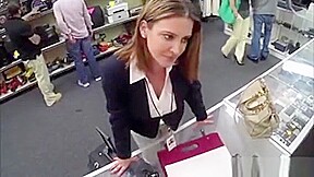 Milf Flaunts Huge Tits For Cash