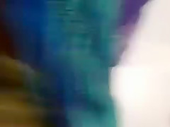 Milf up skit under long dress