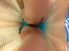 Milf up skit under long dress