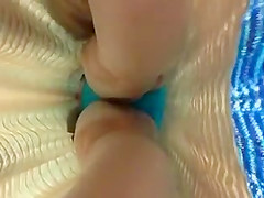 Milf up skit under long dress