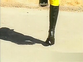 Mistresses are nice to their slaves and let them play outside