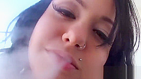 Mofos - Latina Sex Tapes - Miya Monroe - Sucking And Smoking