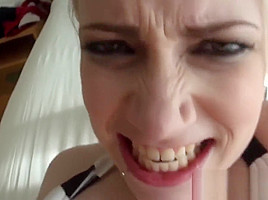 Mofos - Lets Try Anal - Raine Mae - Busty blonde loves anal