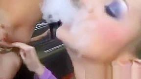 More smoking lesbians
